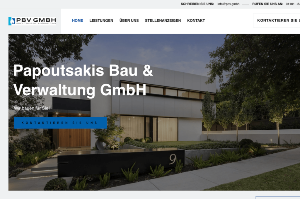 Case Study PBV GmbH der Webagentur Ulm
